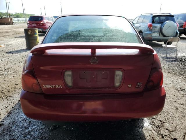 3N1AB51D46L540110 - 2006 NISSAN SENTRA SE-R SPEC V RED photo 6