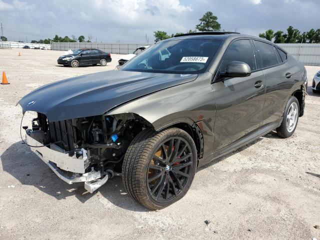 5UXCY6C02P9R44049 - 2023 BMW X6 XDRIVE40I GRAY photo 1