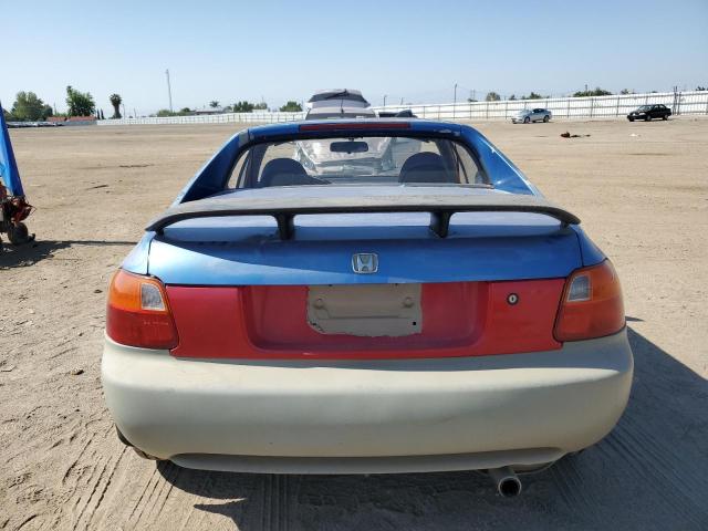 JHMEH6268PS005026 - 1993 HONDA CIVIC DEL SOL SI BLUE photo 10