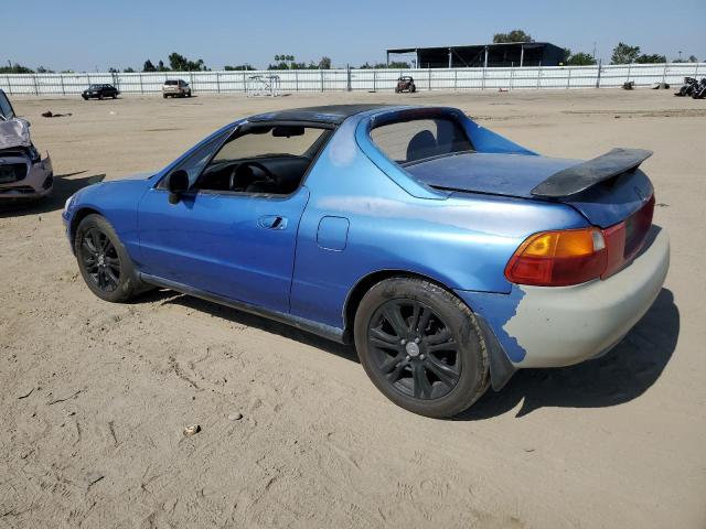 JHMEH6268PS005026 - 1993 HONDA CIVIC DEL SOL SI BLUE photo 2