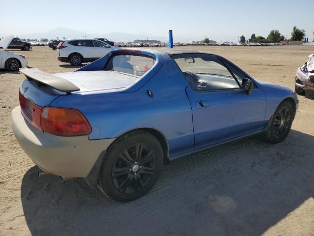 JHMEH6268PS005026 - 1993 HONDA CIVIC DEL SOL SI BLUE photo 3