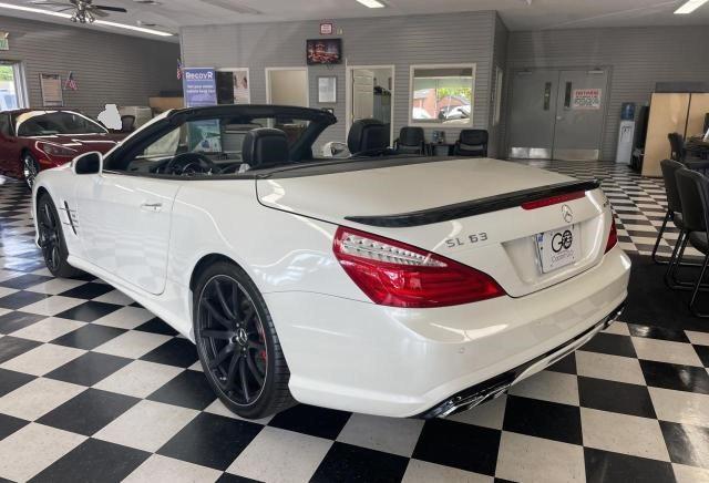 WDDJK7EA6DF014146 - 2013 MERCEDES-BENZ SL 63 AMG WHITE photo 3