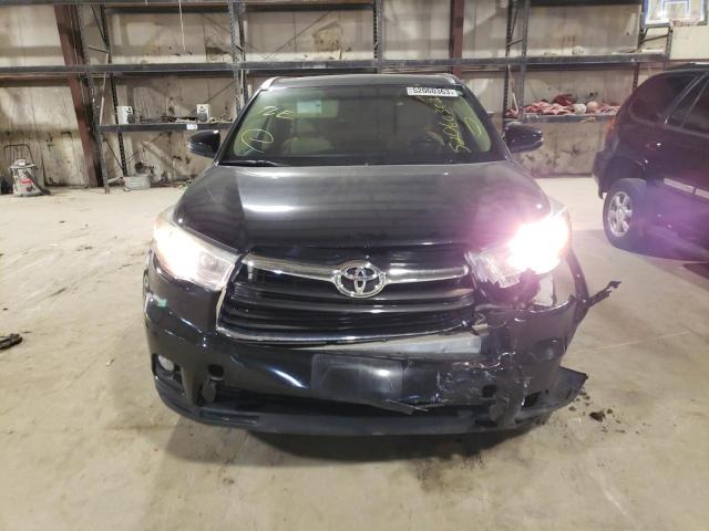 5TDJKRFH2GS239587 - 2016 TOYOTA HIGHLANDER XLE Qara foto 5