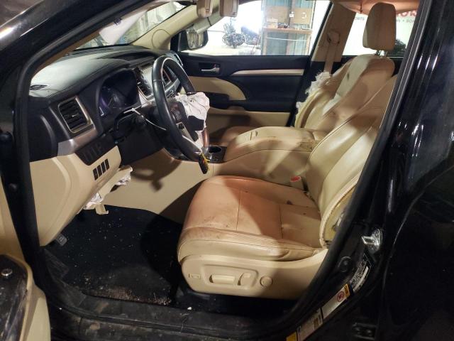 5TDJKRFH2GS239587 - 2016 TOYOTA HIGHLANDER XLE Qara foto 7