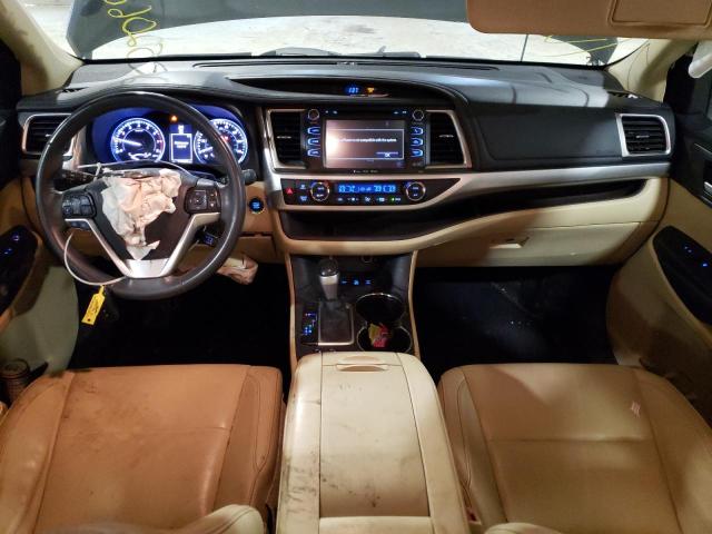 5TDJKRFH2GS239587 - 2016 TOYOTA HIGHLANDER XLE Qara foto 8