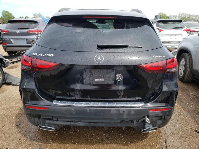 W1N4N4HB6MJ207954 - 2021 MERCEDES-BENZ GLA 250 4MATIC BLACK photo 6