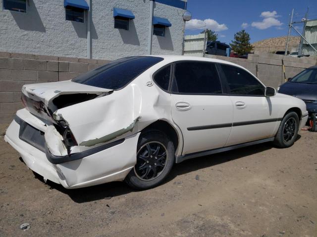 2G1WF52E649347061 - 2004 CHEVROLET IMPALA WHITE photo 3