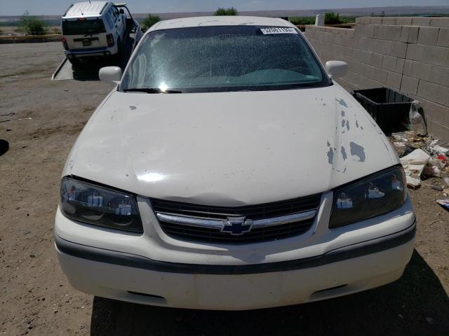 2G1WF52E649347061 - 2004 CHEVROLET IMPALA WHITE photo 5