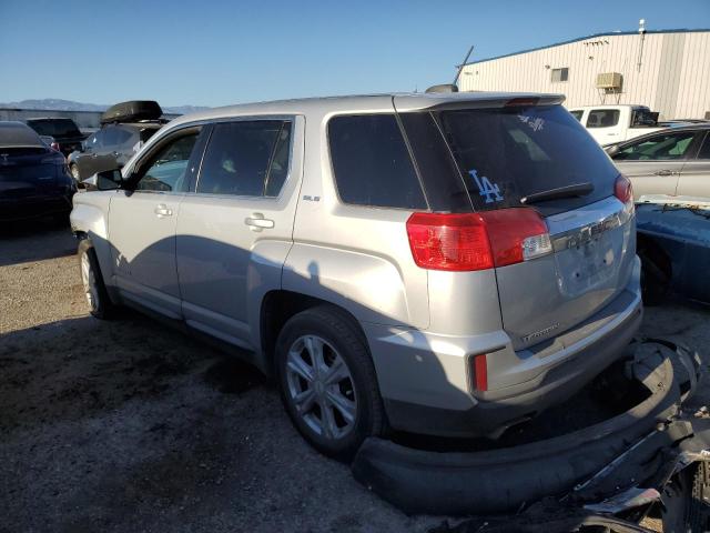 2GKALMEK0H6352208 - 2017 GMC TERRAIN SLE SILVER photo 2