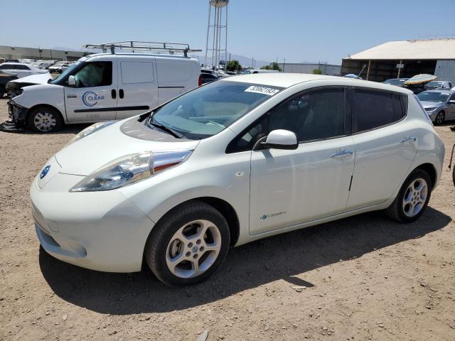 JN1AZ0CP5BT006688 - 2011 NISSAN LEAF SV CREAM photo 1