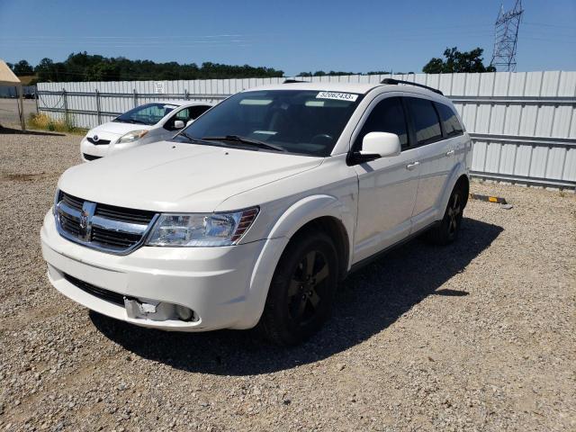 3D4PG5FV6AT152916 - 2010 DODGE JOURNEY SXT WHITE photo 1