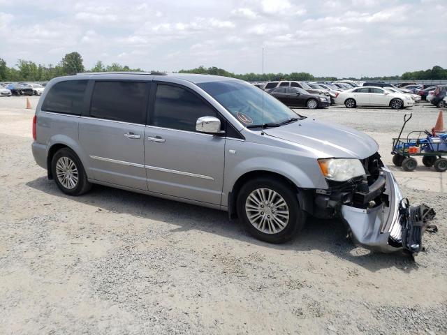 2C4RC1CGXER329234 - 2014 CHRYSLER TOWN & COU TOURING L GRAY photo 4