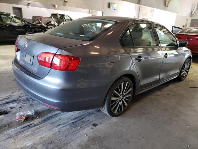 3VW2K7AJ4EM226109 - 2014 VOLKSWAGEN JETTA BASE 灰色 照片 3