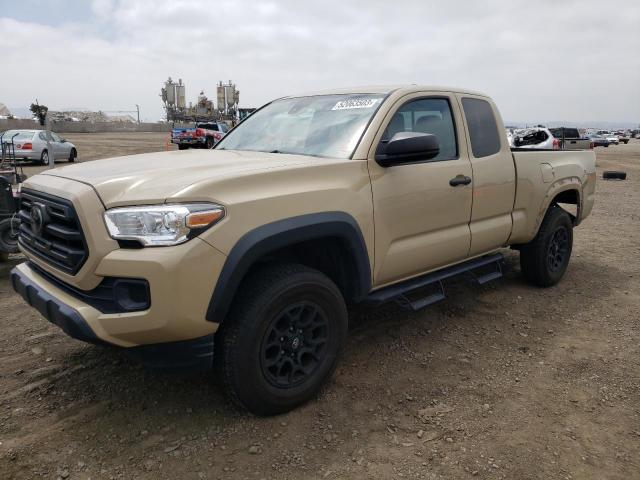5TFRZ5CN2KX084723 - 2019 TOYOTA TACOMA ACCESS CAB თაფლისფერი ფოტო 1