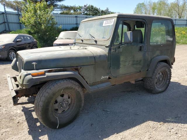 1J4FY19P0RP440937 - 1994 JEEP WRANGLER / S GREEN photo 1