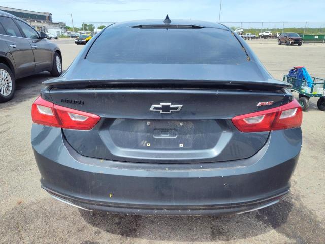 1G1ZG5ST6MF050744 - 2021 CHEVROLET MALIBU RS ნაცრისფერი ფოტო 6