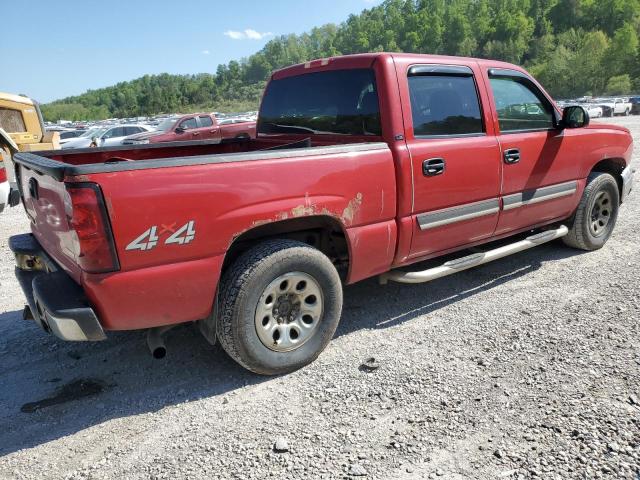 2GCEK13V871127784 - 2007 CHEVROLET SILVERADO K1500 CLASSIC CREW CAB RED photo 3