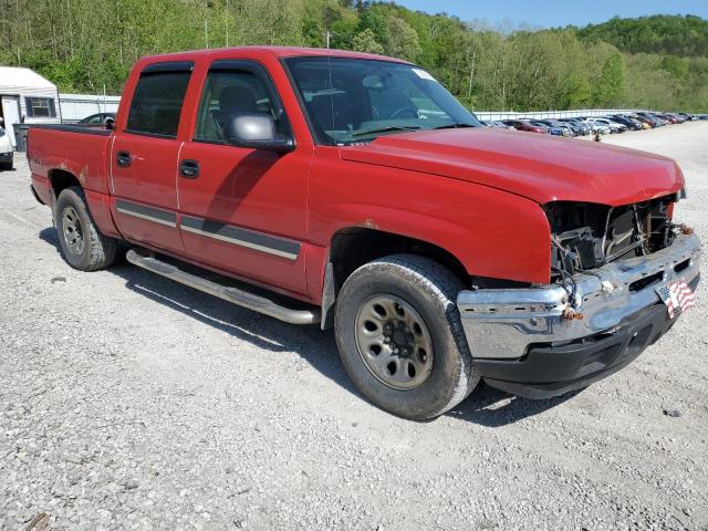 2GCEK13V871127784 - 2007 CHEVROLET SILVERADO K1500 CLASSIC CREW CAB RED photo 4