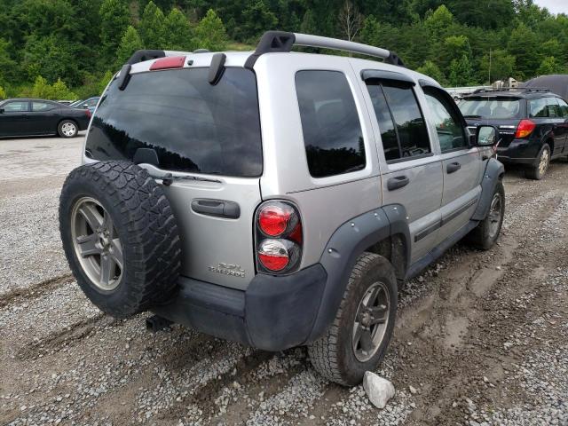 1J4GL38K85W650979 - 2005 JEEP LIBERTY RENEGADE 银色 照片 4