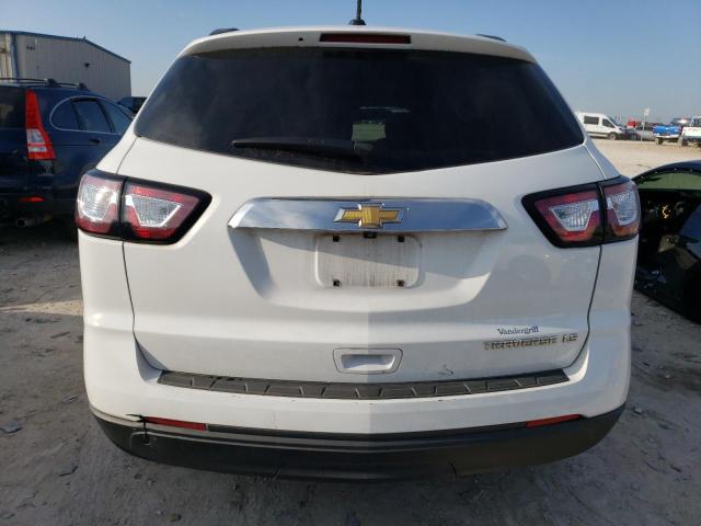 1GNKRFED4GJ290977 - 2016 CHEVROLET TRAVERSE LS WHITE photo 6