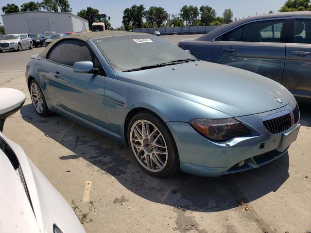 WBAEK73455B328174 - 2005 BMW 645 CI AUTOMATIC 蓝色 照片 4