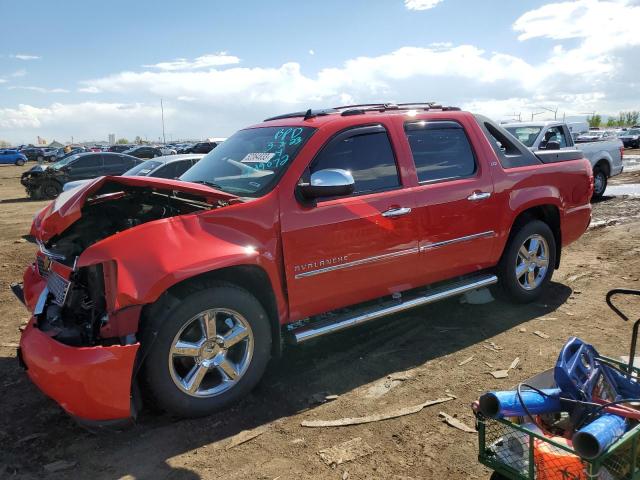 3GNTKGE70CG249072 - 2012 CHEVROLET AVALANCHE LTZ RED photo 1