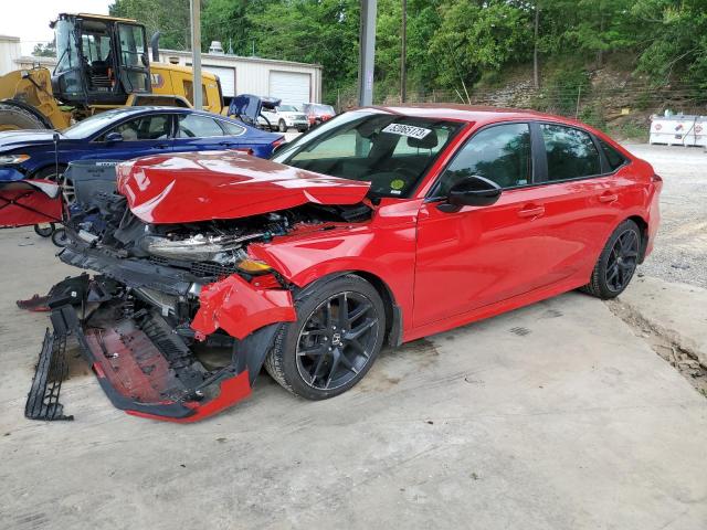 2HGFE2F5XNH507132 - 2022 HONDA CIVIC SPORT 红色 照片 1