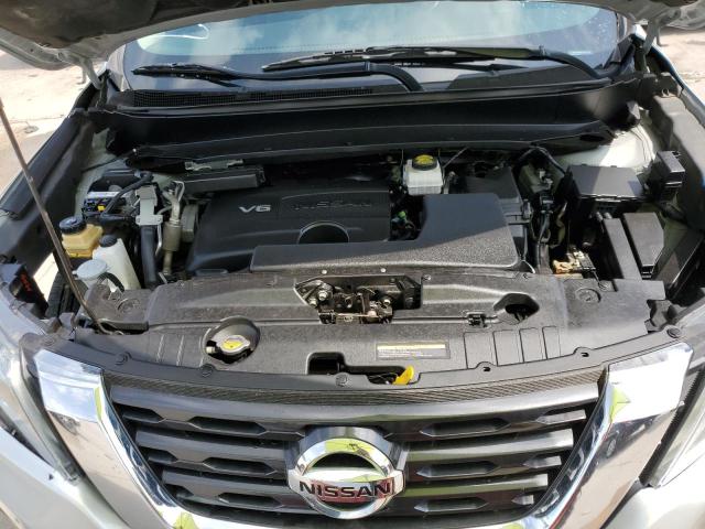 5N1DR2MN7HC901297 - 2017 NISSAN PATHFINDER S SILVER photo 11
