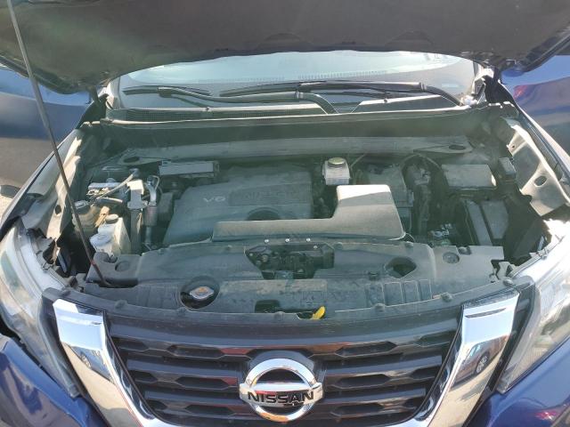 5N1DR2MM7HC618809 - 2017 NISSAN PATHFINDER S 蓝色 照片 12