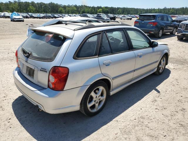 JM1BJ245X21575887 - 2002 MAZDA PROTEGE PR5 银色 照片 3