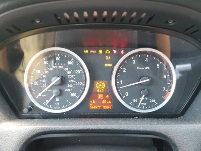 5UXFG2C54DL788860 - 2013 BMW X6 XDRIVE35I BLUE photo 9