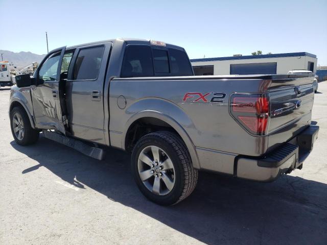 1FTFW1CF7CFC76479 - 2012 FORD F150 SUPERCREW GRAY photo 2