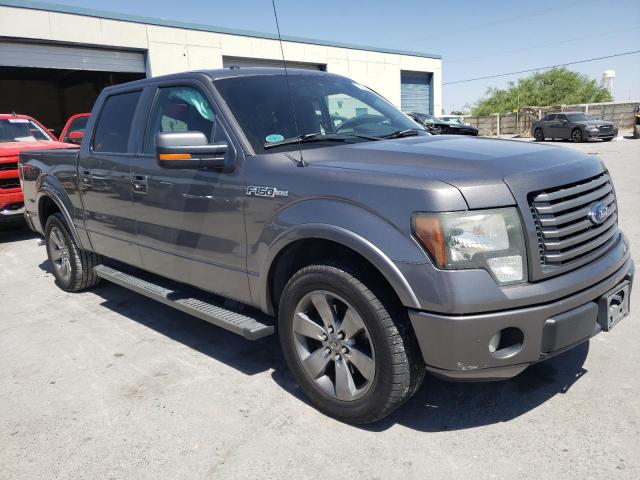 1FTFW1CF7CFC76479 - 2012 FORD F150 SUPERCREW GRAY photo 4