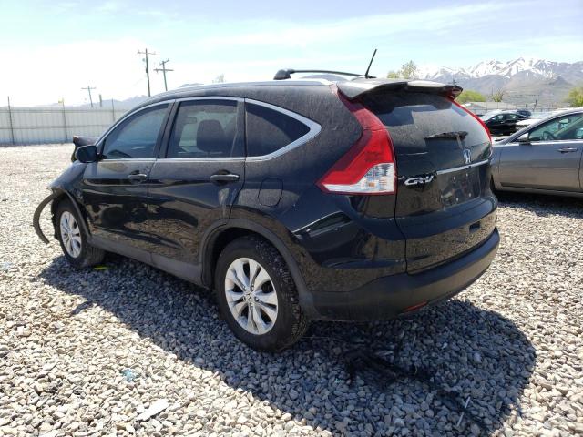 2HKRM4H72DH652888 - 2013 HONDA CR-V EXL BLACK photo 2