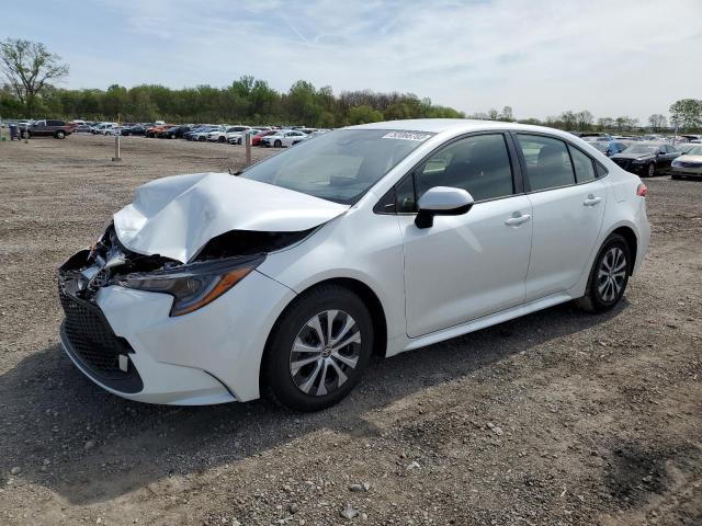 JTDEAMDE3NJ035827 - 2022 TOYOTA COROLLA LE WHITE photo 1