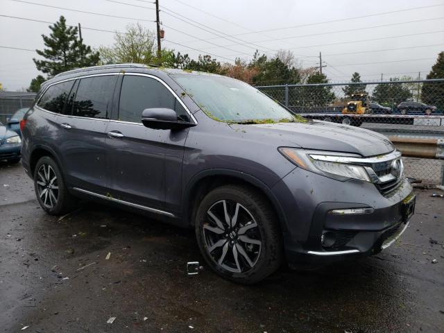 5FNYF6H07MB067873 - 2021 HONDA PILOT ELITE GRAY photo 4