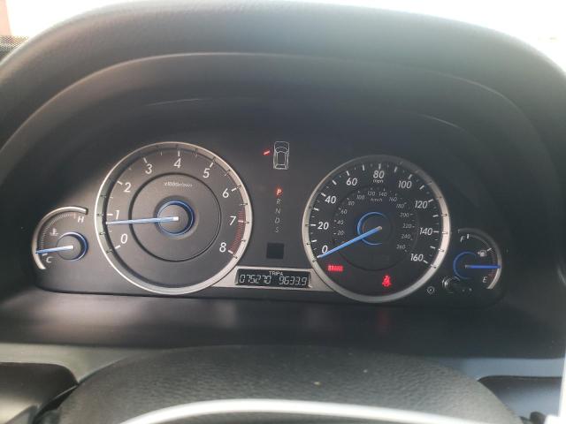 5J6TF2H57FL003406 - 2015 HONDA CROSSTOUR EXL ვერცხლისფერი ფოტო 9