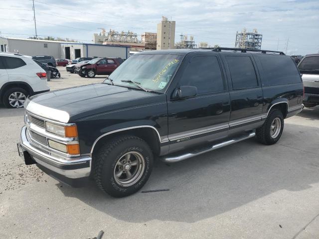 3GNEC16R8TG155380 - 1996 CHEVROLET SUBURBAN C1500 BLACK photo 1