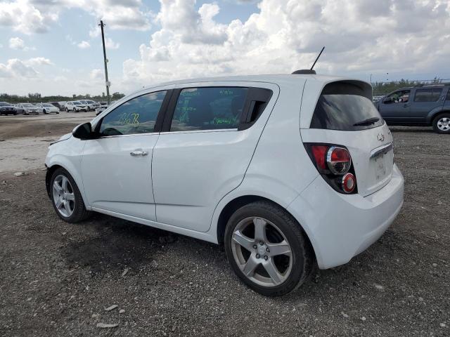 1G1JE6SB9G4135447 - 2016 CHEVROLET SONIC LTZ WHITE photo 2