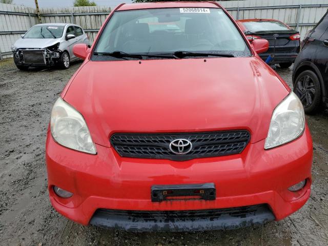 2T1LR30E36C552493 - 2006 TOYOTA COROLLA MA BASE RED photo 5