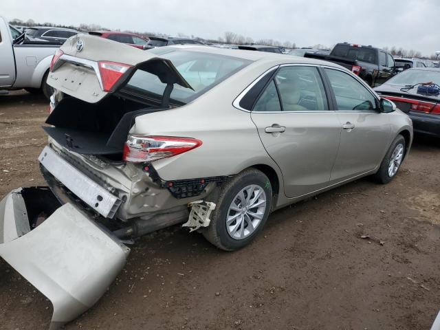 4T4BF1FK2FR452587 - 2015 TOYOTA CAMRY LE TAN photo 3