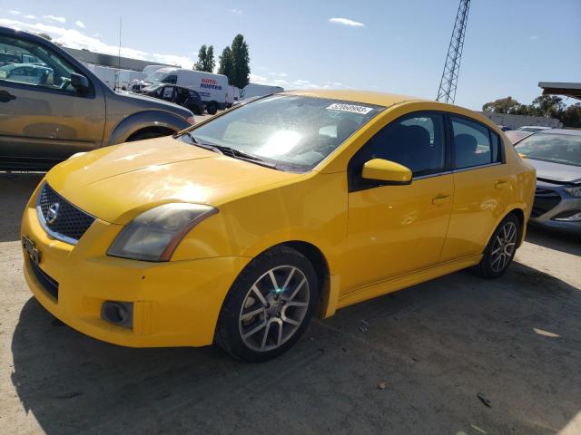 3N1CB61E87L717329 - 2007 NISSAN SENTRA SE-R SPEC V YELLOW photo 1