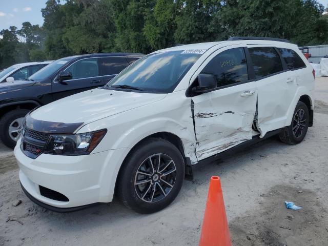 3C4PDCABXJT208864 - 2018 DODGE JOURNEY SE WHITE photo 1