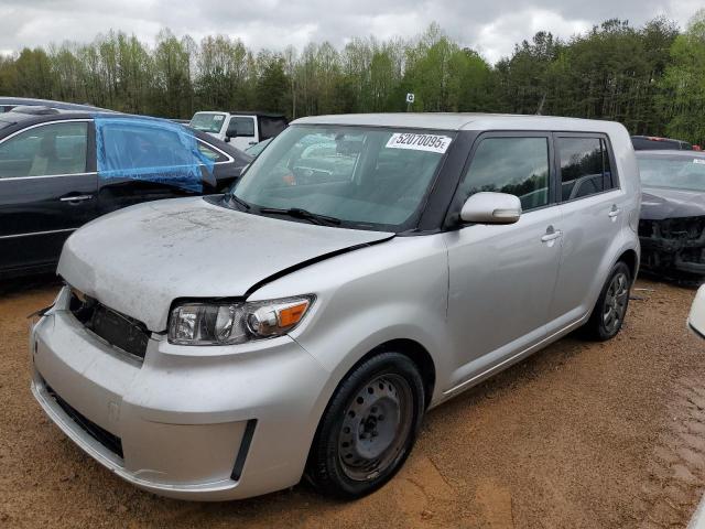 JTLKE50E381042076 - 2008 TOYOTA SCION XB SILVER photo 1