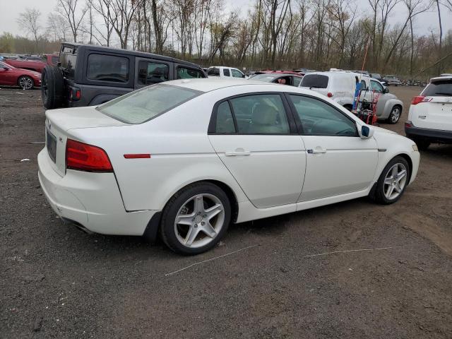 19UUA66235A048802 - 2005 ACURA TL WHITE photo 3