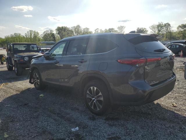 5TDGZRBH6MS146742 - 2021 TOYOTA HIGHLANDER XLE 灰色 照片 2