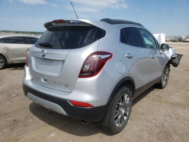 KL4CJ2SB3HB047408 - 2017 BUICK ENCORE SPORT TOURING SILVER photo 4