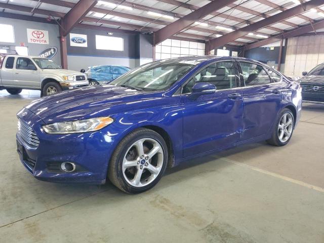 3FA6P0H74ER384692 - 2014 FORD FUSION SE BLUE photo 1