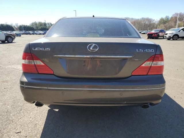 JTHBN36F240153815 - 2004 LEXUS LS 430 CHARCOAL photo 6