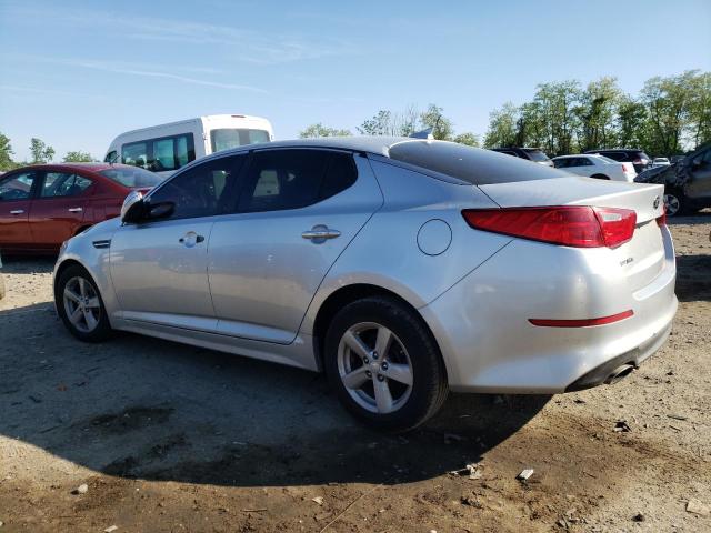 5XXGM4A75FG498158 - 2015 KIA OPTIMA LX SILVER photo 2